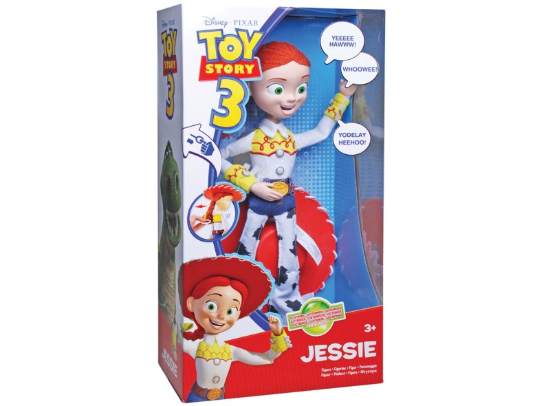 Boneca Toy Story 3 Jessie com Som T0516 Mattel
