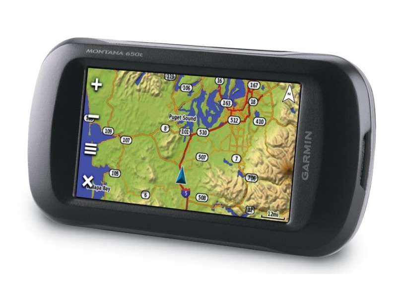 GPS Outdoor Garmin Portátil com Mapa Montana 650T 4"