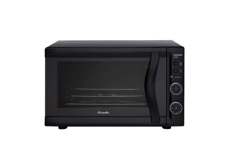 Forno Elétrico Convencional Sonetto 44 Litros Preto Mueller