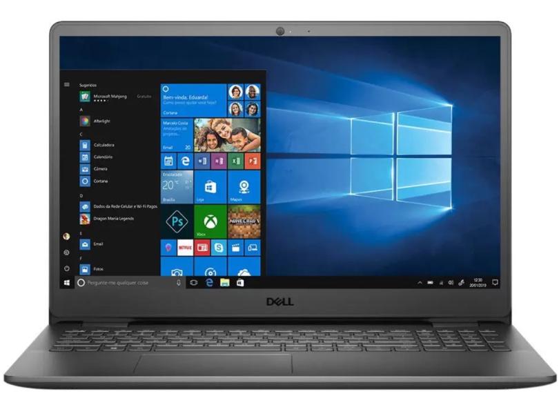 Notebook Dell Inspiron 3000 Intel Core i3 1005G1 10ª Geração 4.0 GB de RAM 128.0 GB 15.6 " Windows 10 i15-3501-A20P