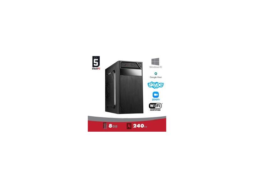 DESKTOP PROFESSOR 5TECHPC INTEL i5 8Gb SSD240Gb Windows 10 PRO COM WIFI