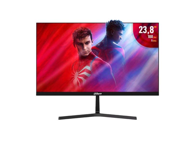 Monitor Gamer de Alta Performance 23,8 Full HD 100Hz 5MS hdmi vga va Som integrado Preto - DHI-LM24-B200S