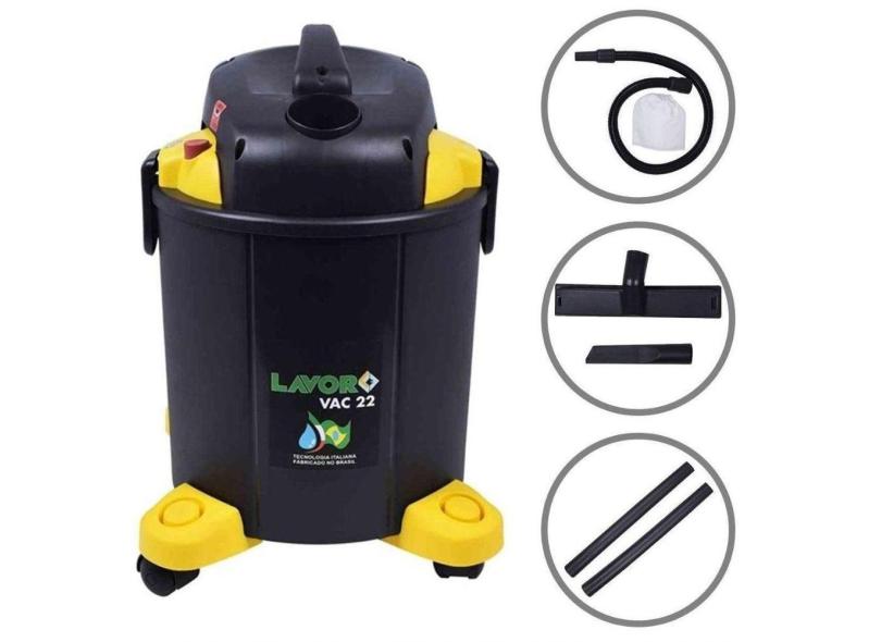 Aspirador De Pó E água Vac 22L 1400w Lavor 127v