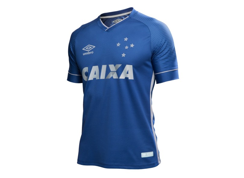 Camisa Torcedor infantil Cruzeiro III 2017/18 sem Número Umbro