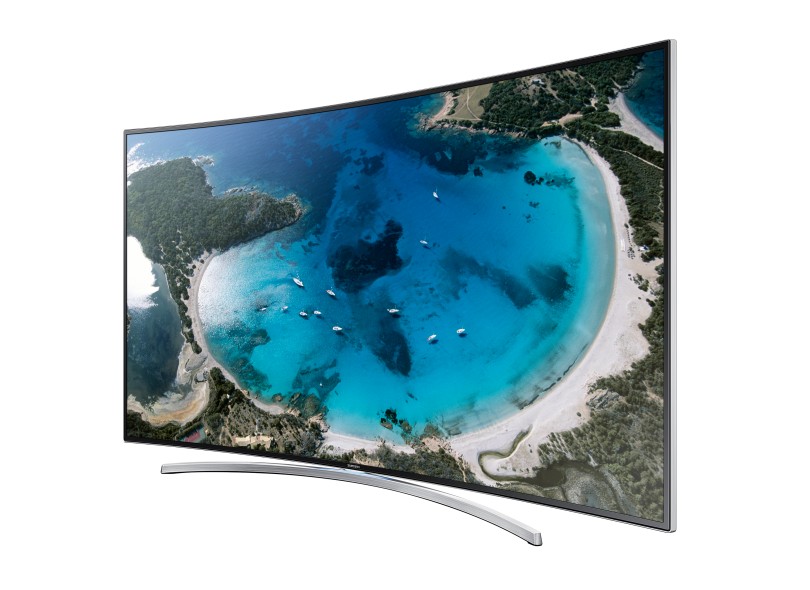 TV LED 55" Smart TV Samsung Série 8 3D UN55H8000