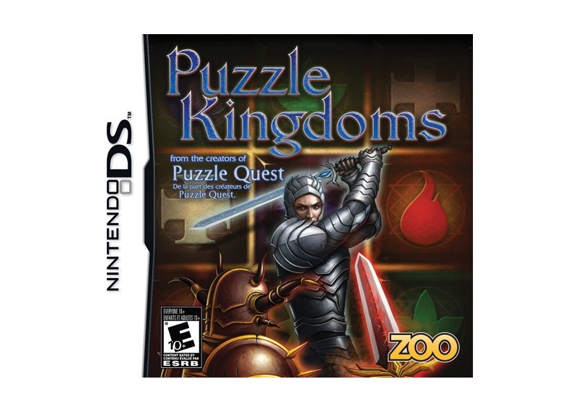 Jogo Puzzle Kingdoms Zoo Games NDS