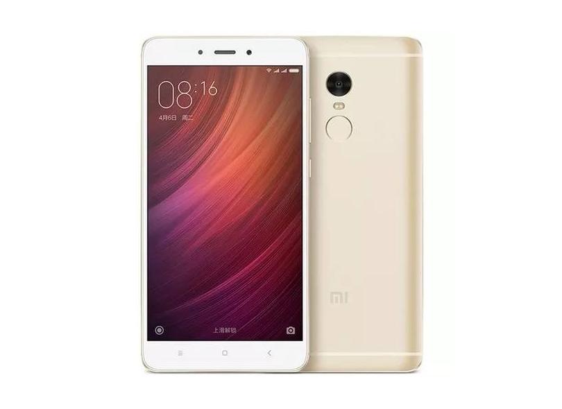 Smartphone Xiaomi Redmi Note 4 3 GB RAM 32GB Qualcomm Snapdragon 625 13,0 MP 2 Chips Android 6.0 (Marshmallow) 3G 4G Wi-Fi