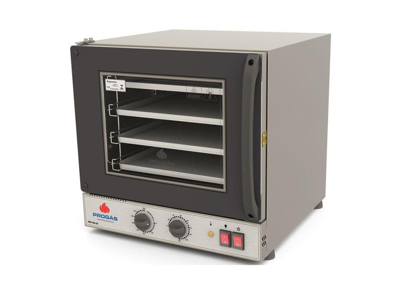 Forno Turbo Elétrico Progás Fast Oven 56 Litros Preto 127V Prp-004