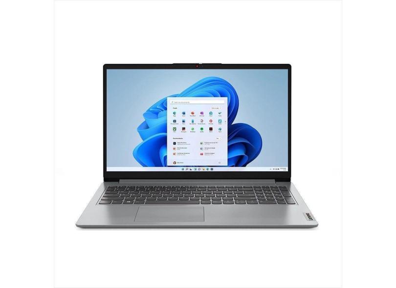 Notebook Lenovo ideapad 1I I3-1215U 256GB 4GB Tela 15.6"
