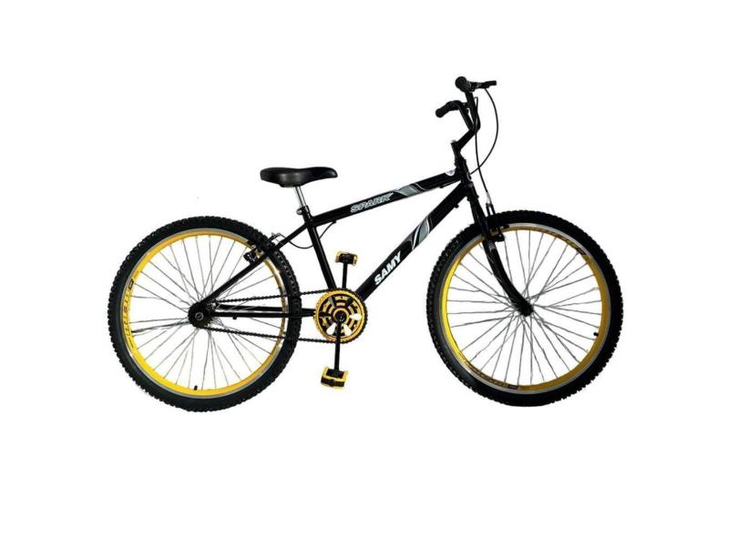 Bicicleta Aro 26 Masculina Rebaixada Rodas Alumínio Aero Reforçado Freios V Brake-Masculino