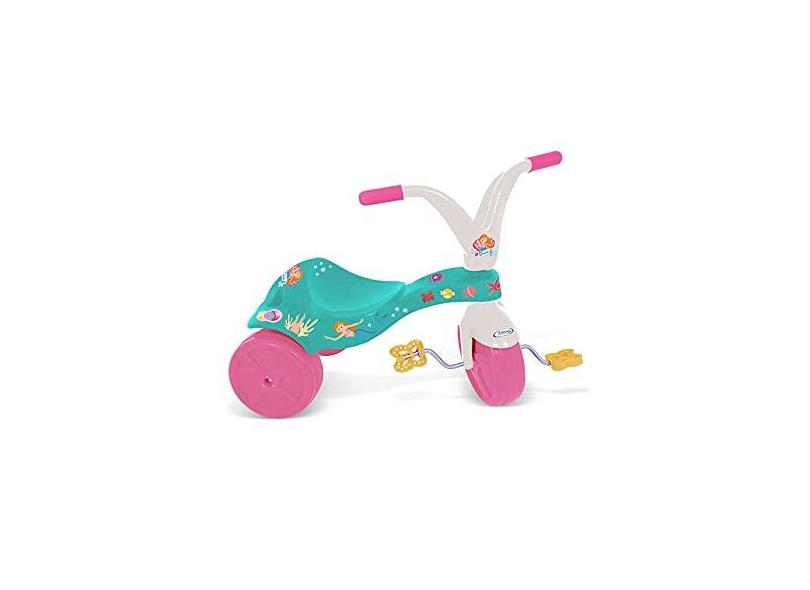 Triciclo Motoca Velotrol Infantil Com Pedal Nathor