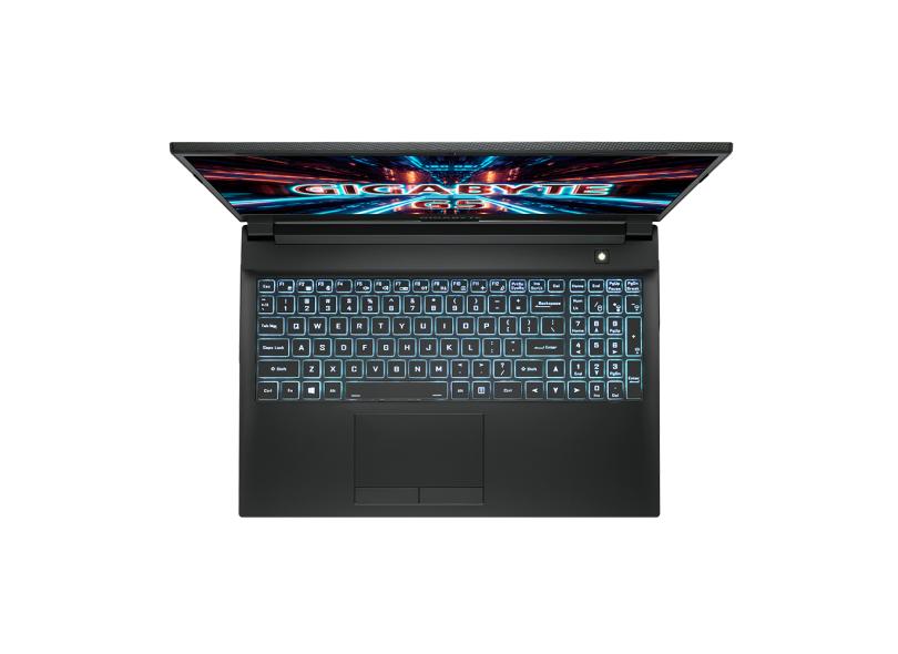 Notebook Gamer Gigabyte G5 Intel Core i5 11400H RTX 3060 15,6" 16GB SSD 512GB KD-52BR123SD