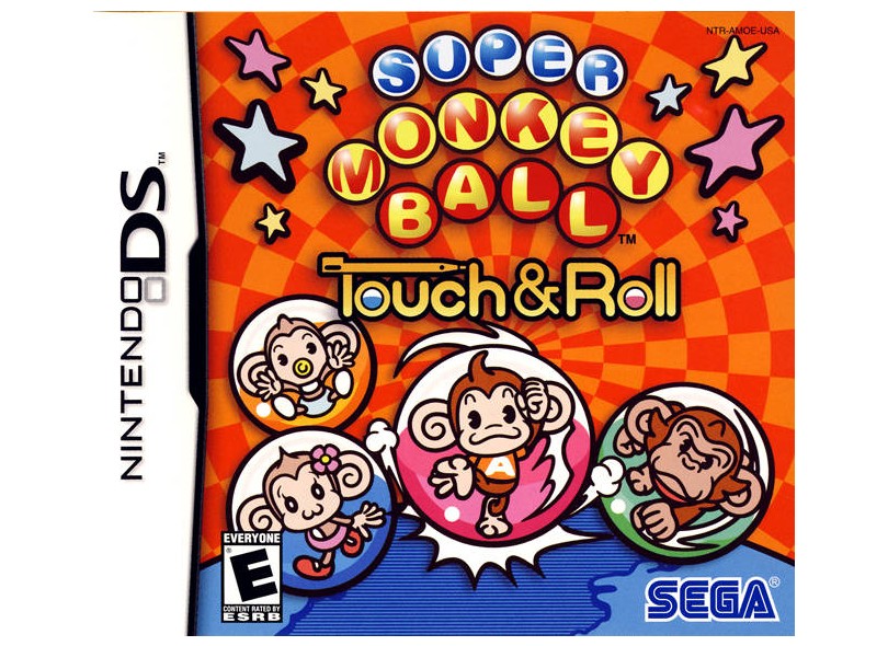 Jogo Super Monkey Ball Touch & Roll Sega NDS