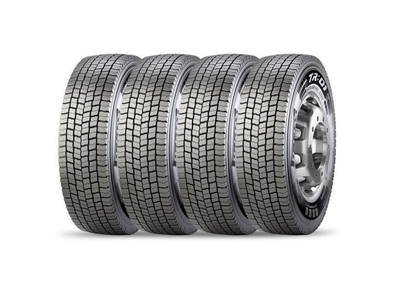 Kit 4 Pneu Pirelli 275/80r22.5 149/146m Tl M+s Tr01