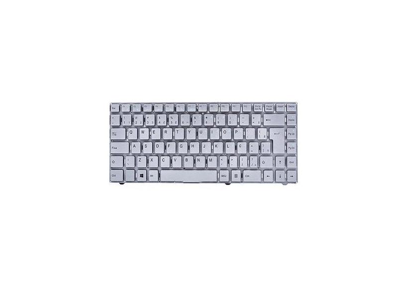 Teclado para Notebook bringIT compatível com Sony Vaio C14 VJC141F11X 