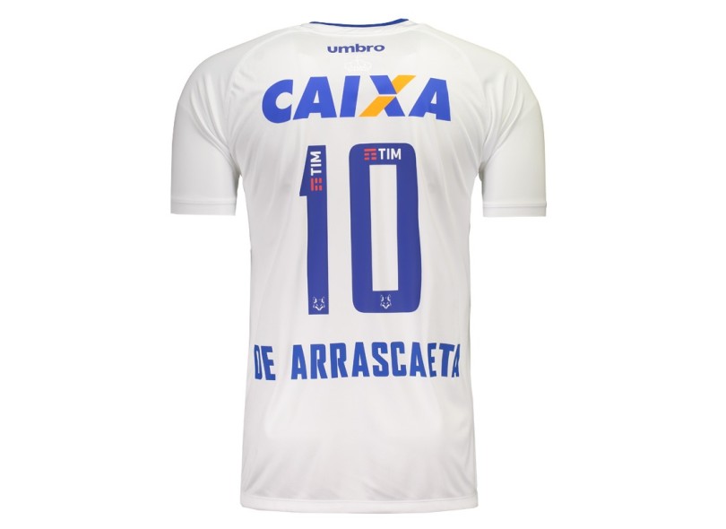 Camisa Torcedor Cruzeiro II 2016 com Número Umbro