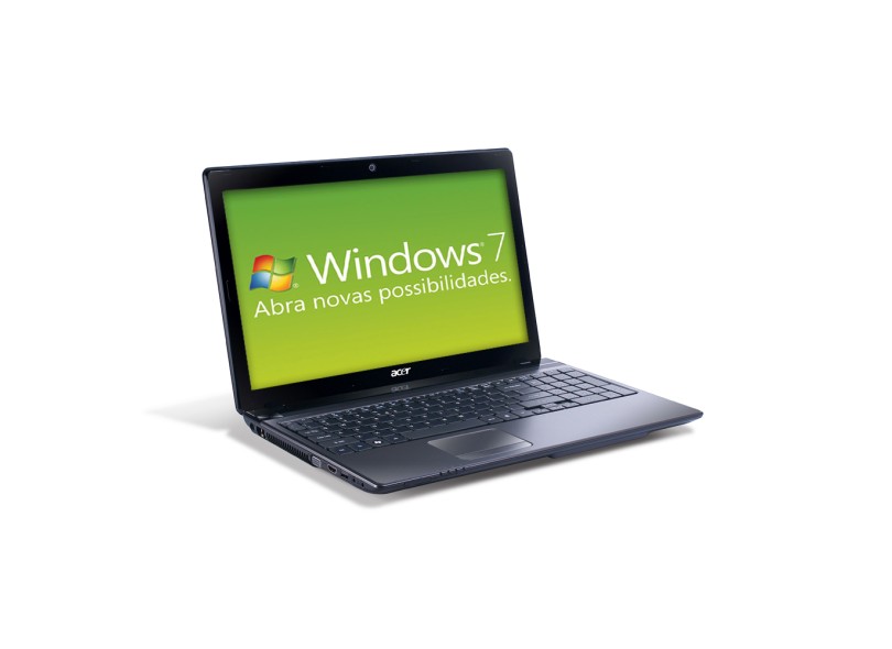 Notebook Acer LCD 15,6" Intel Pentium Dual Core P6200 4GB HD 320GB Windows 7 Home Basic