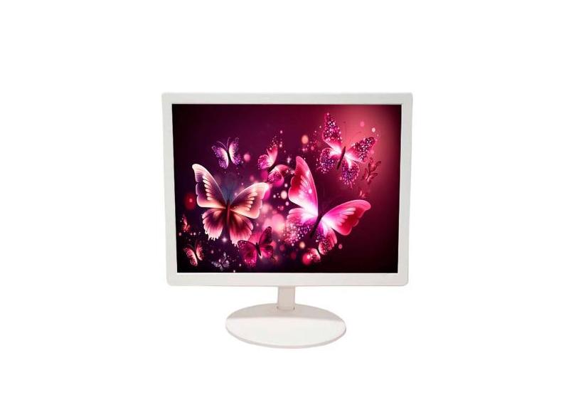 Monitor 17" Led 4:3 Tronos 17trs-hk7 Hdmi E Vga Quadrado - Branco