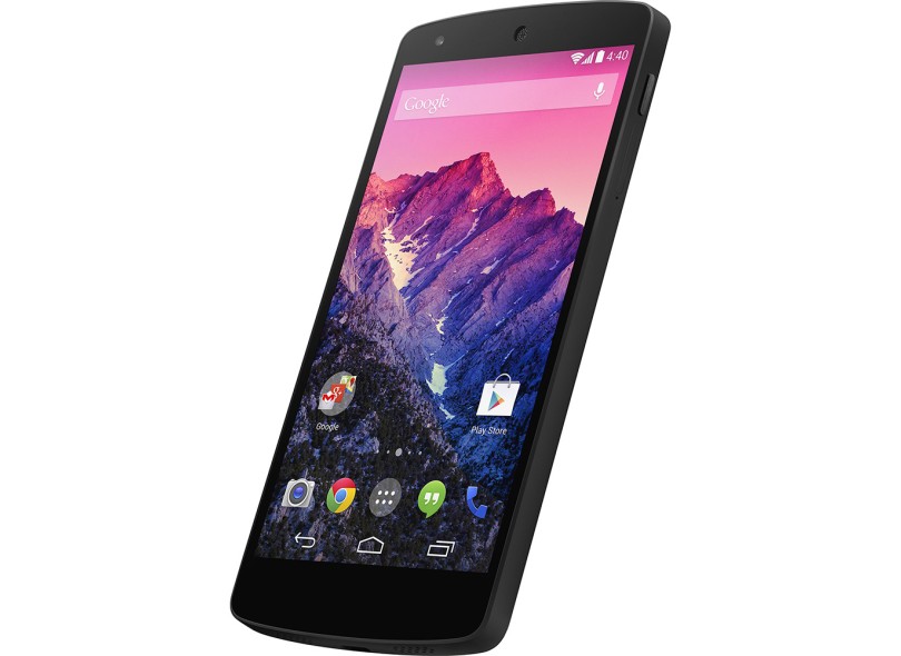 Smartphone LG Google Nexus 5 Câmera 8,0 MP Desbloqueado 16 GB Android 4.4 (Kit Kat) Wi-Fi 4G 3G