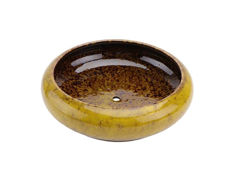 Vaso In Ceramica DOITOOL Per Piante Grasse E Cactus - Rotondo, Design Idroponico, Per Interni/Esterni