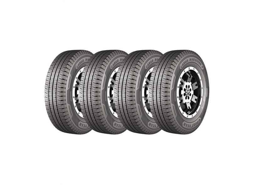 Kit 4 Pneus Goodyear Aro 16C 235/65R16C Cargo Marathon 2 121/119R