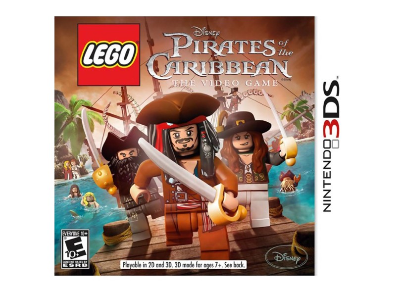 Jogo Lego Pirates Of The Caribbean LucasArts N3DS