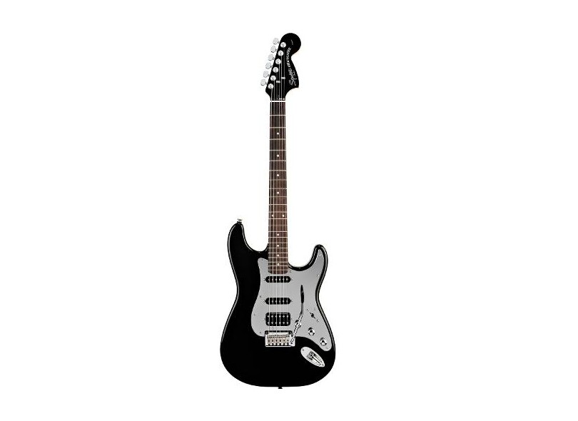 Guitarra Elétrica Squier Black And Chrome Strat Hss