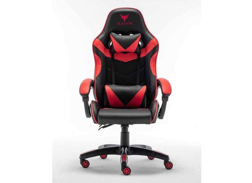 Cadeira Gamer Raven FXSports, Classe 4, Braço 2D, Couro Sintetico