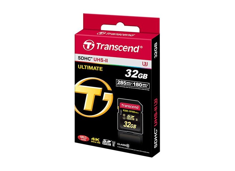Cartão de Memória SDHC Transcend Ultimate 32 GB TS32GSD2U3