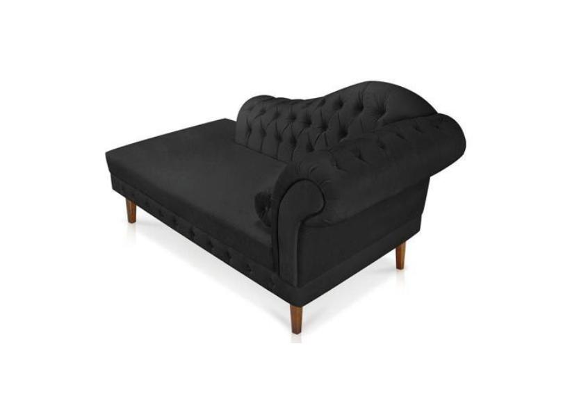 Divã Suede Mônaco 165cm D'Rossi