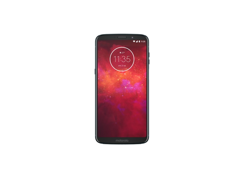 Smartphone Motorola Moto Z Z3 Play Stereo Speaker Edition 64GB 12 MP 2 Chips Android 8.1 (Oreo) 3G 4G Wi-Fi