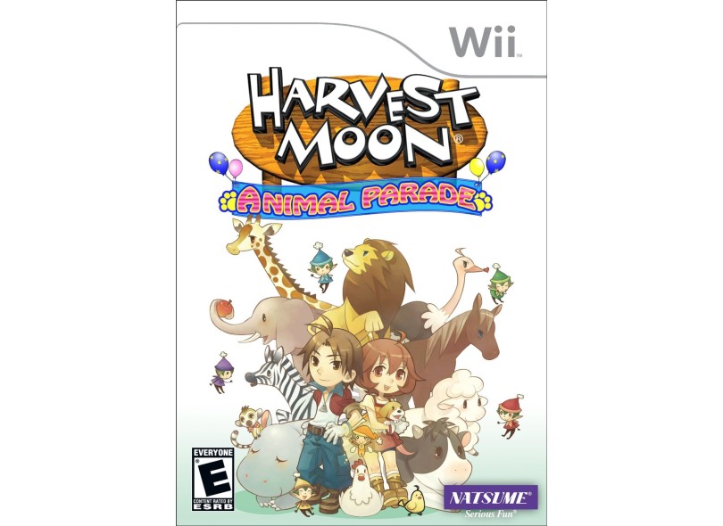 Jogo Harvest Moon: Animal Parade Wii Natsume