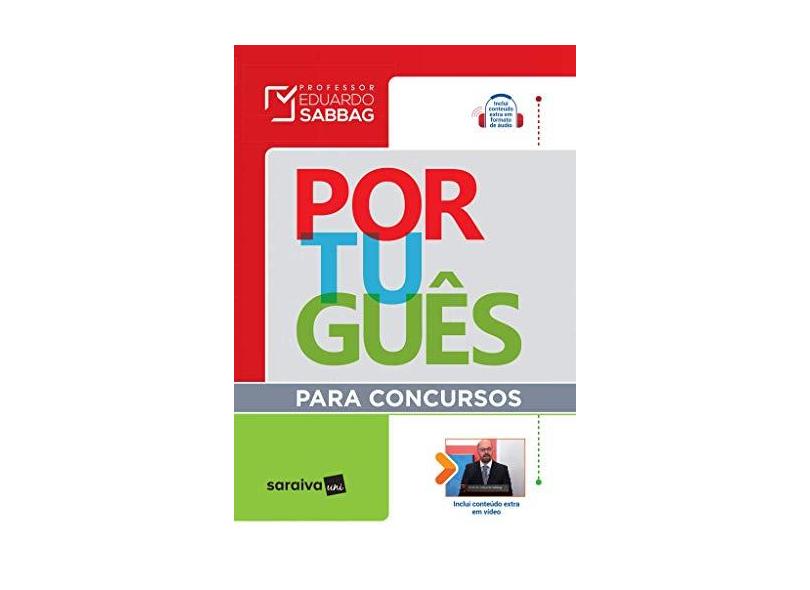 Português Para Concursos - Eduardo Sabbag - 9788547216641