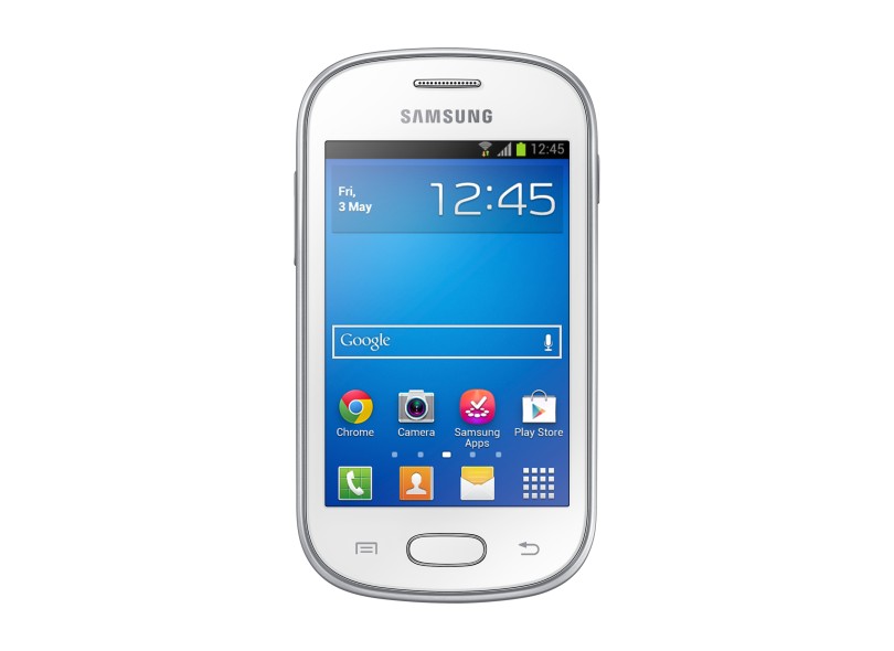 Smartphone Samsung Galaxy Fame Lite Duos GT-S6792 2 Chips 4 GB Android 4.1 (Jelly Bean) Wi-Fi