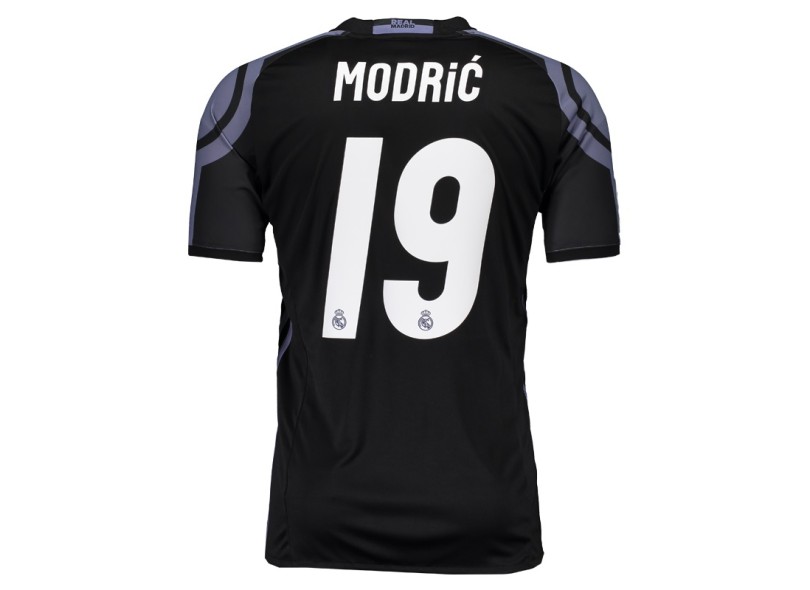 Camisa Torcedor Real Madrid III 2016/17 com Número Adidas