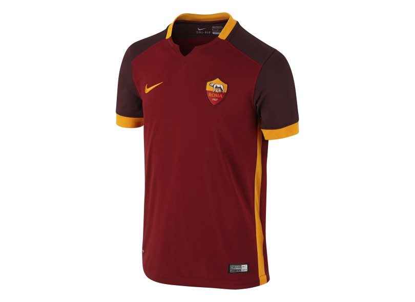 Camisa Torcedor Roma I 2015/16 Infantil sem Número Nike