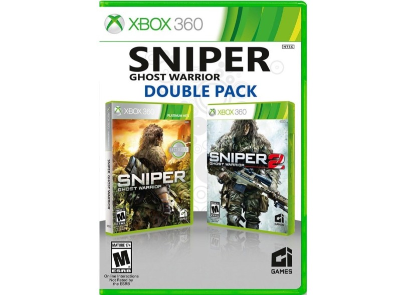 Jogo Sinper Ghost Warrior: Double Pack Xbox 360 CI Games