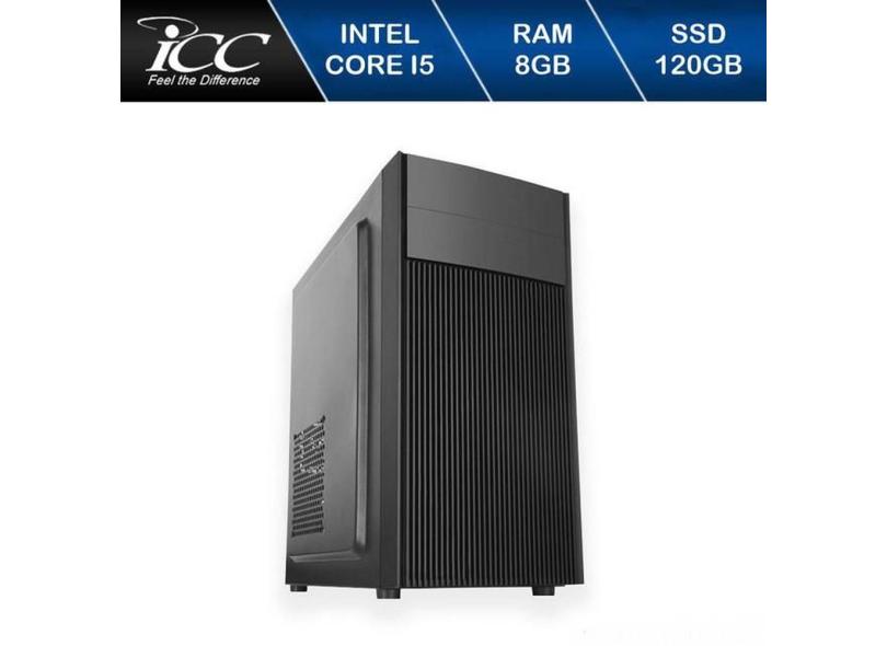 Computador Desktop ICC Vision IV2586S Intel Core I5 3,2 GHZ 8GB HD 120GB SSD HDMI FULL HD