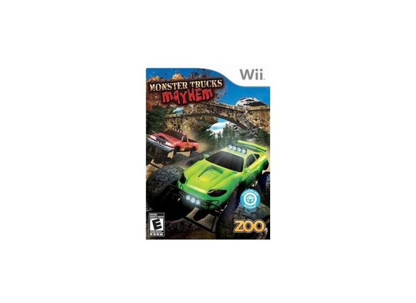 Jogo Monster Trucks Mayhem Zoo Games Wii