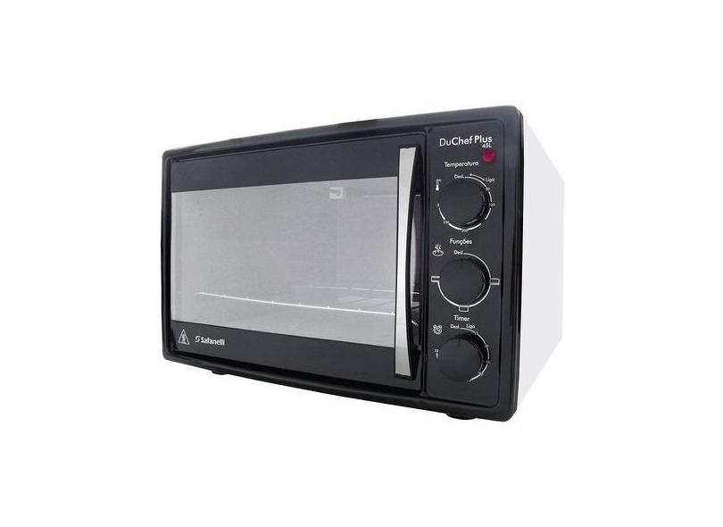Forno Elétrico Safanelli Du Chef Plus 45 Litros Branco 110v FEW011