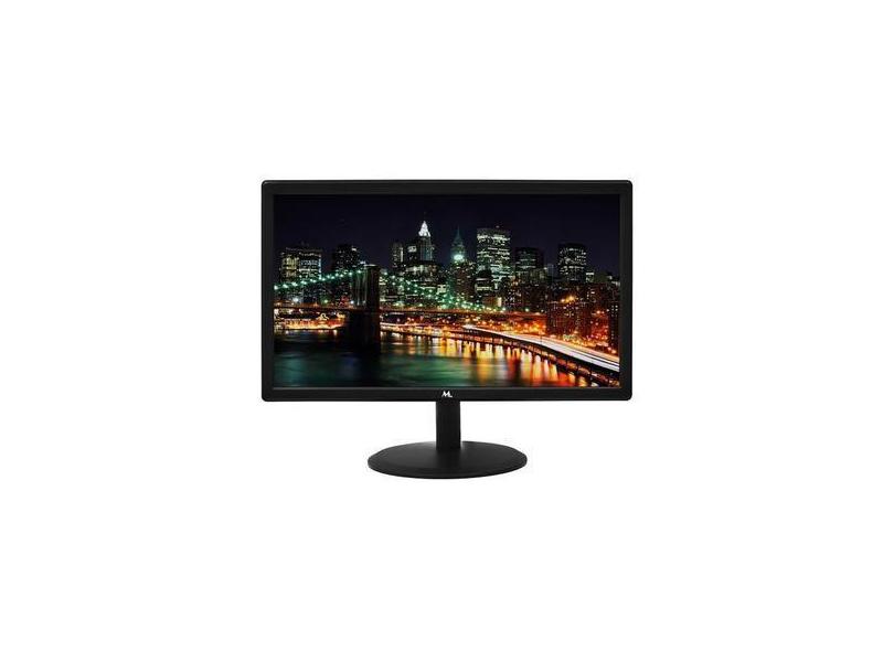 Monitor Mtek M19hd De 19 Hd 16 9 5 Ms Com Hdmi E Vga X - Vila Brasil