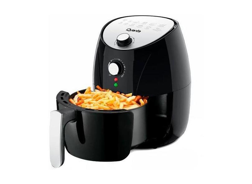 Fritadeira Eletrica Quanta QTAF401 1.500 Watts 220V ~ 50/60 HZ - Preta