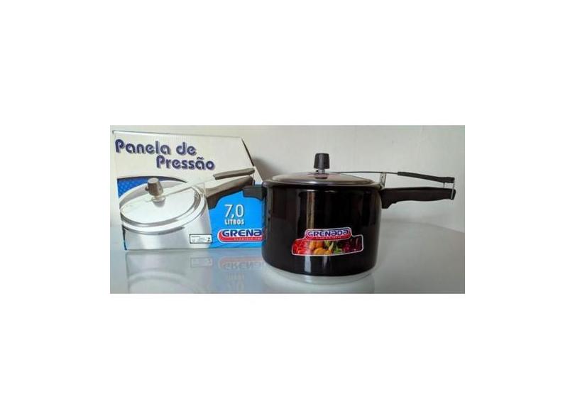 Panela De Pressão 7 Litros Alumínio Extra Forte Colors - Grenada