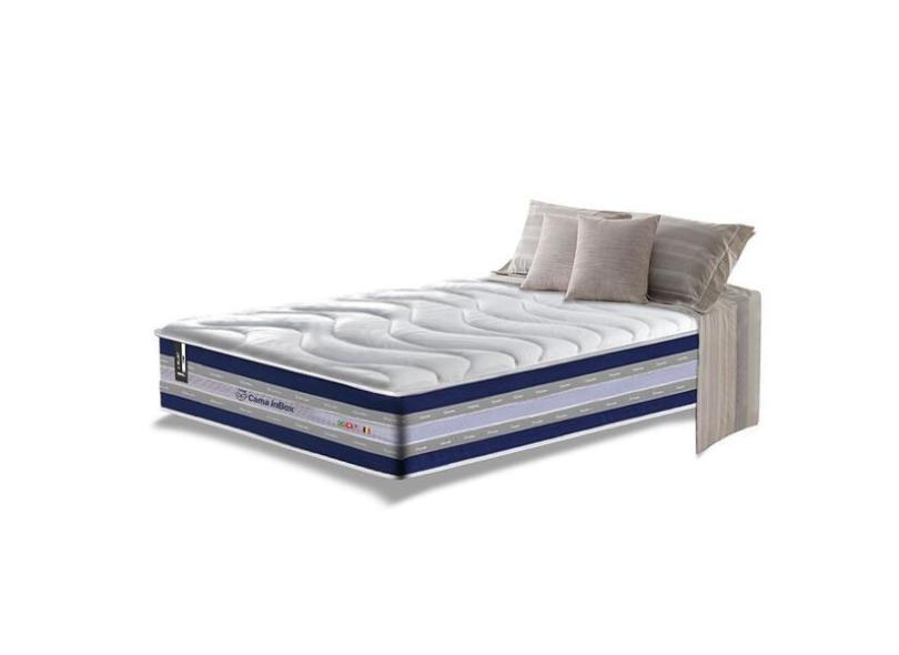 Colch o Solteiro De Molas Ensacadas D33 Cama Inbox Select Fir com o ...