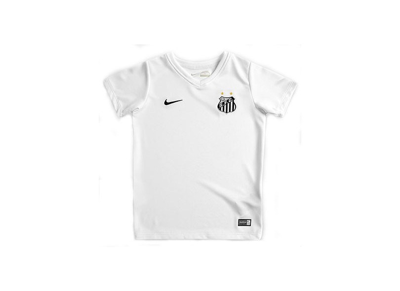 Camisa Torcedor Santos I 2015 Infantil sem Número Nike