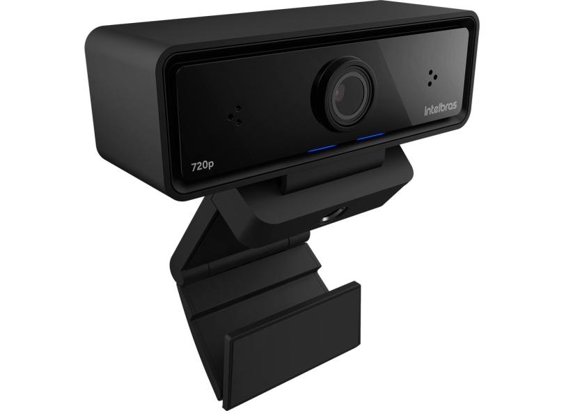 Webcam Intelbras Hd Usb 2 0 2x Microfones Bilaterais Cam 720p Com O