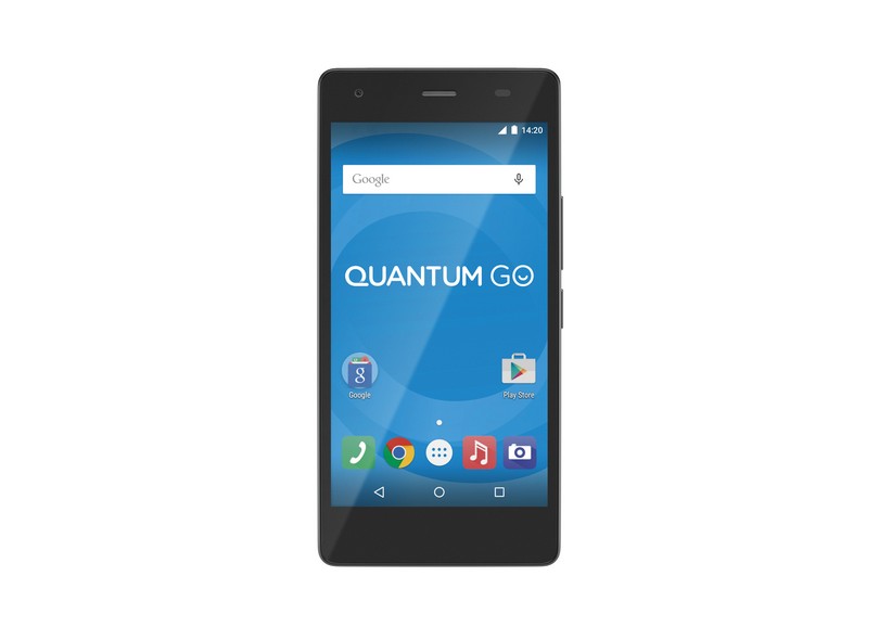 Smartphone Quantum Go 2 Chips 16GB Android 5.1 (Lollipop)