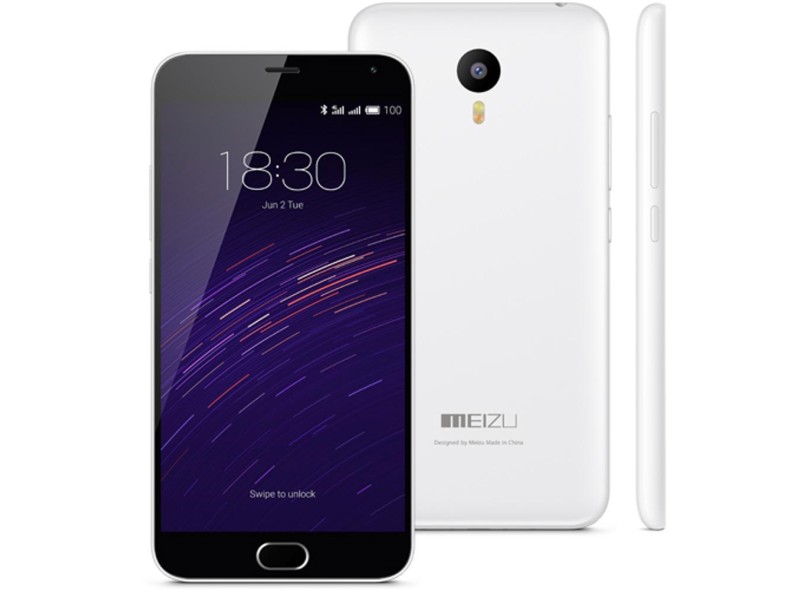 Smartphone Meizu M2 Note 2 Chips 16GB Android 5.0 (Lollipop) 3G 4G Wi-Fi