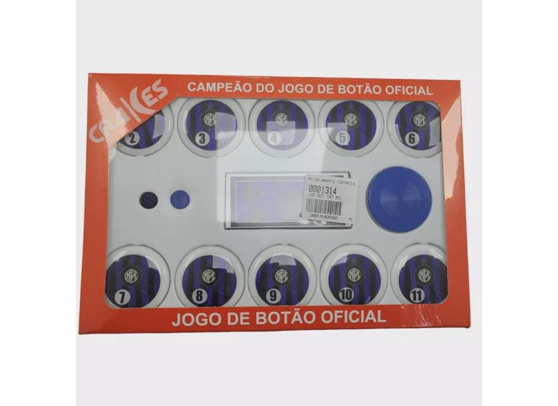 Jogo de Botão Inter de Milão Crakes em Promoção é no Buscapé