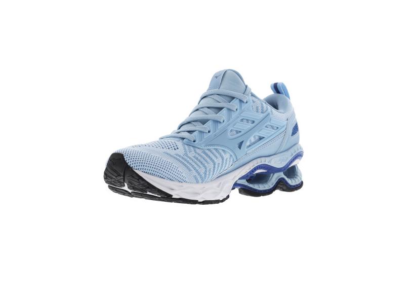 tênis mizuno wave creation waveknit 2 azul